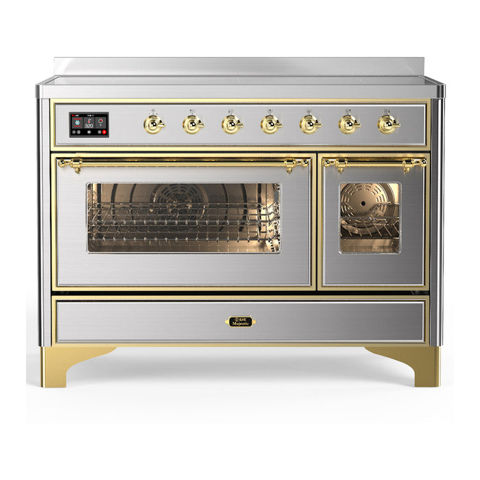 ILVE 48"Majestic III Induction Range, UMIB48NR3 — UMIB48NR3AWB