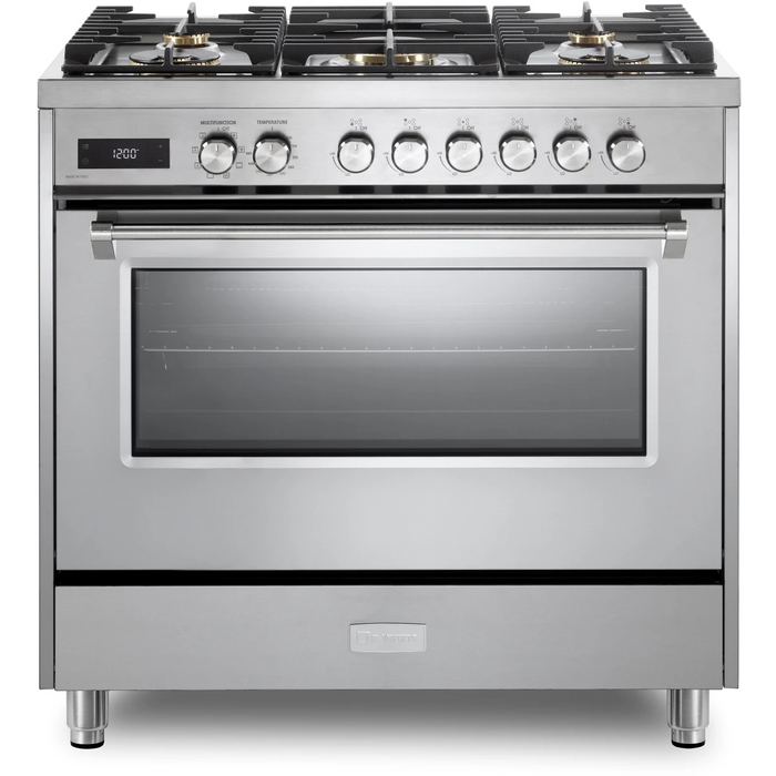 Verona 36" Freestanding Dual Fuel Range VUFSGE365BU