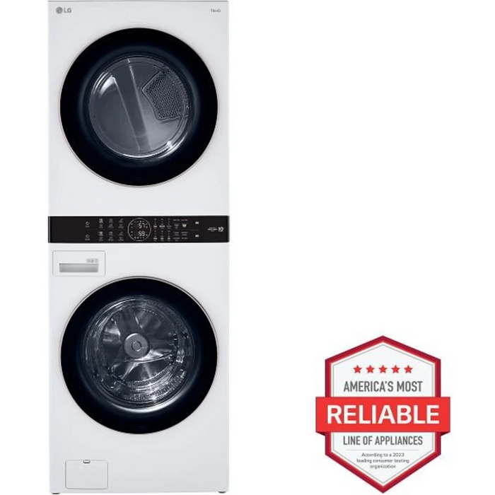 LG 27" Smart Electric WashTower , WKE100HWA