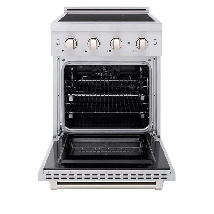 ZLINE 24" Paramount Induction Range, Cooktop, Electric Convection Oven SINR24