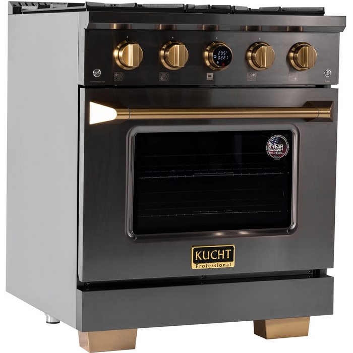 Kucht 30" Freestanding Dual Fuel Range KXD30