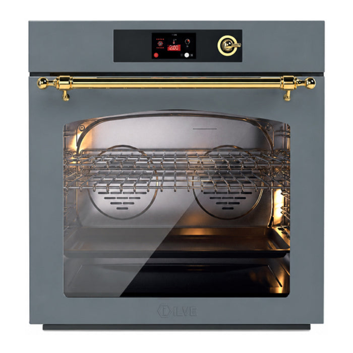 ILVE Nostalgie II 30" Pyrolytic Single Wall Oven UOV30NTPYBG