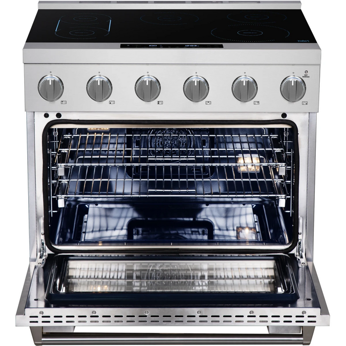 Kucht 36" Freestanding Induction Range KIN36-SS