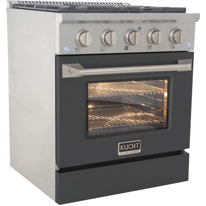 KUCHT 30" Freestanding Gas Range, KNG301-CY