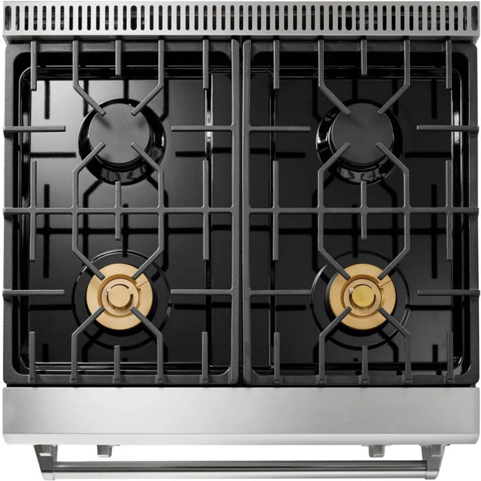 THOR 30" Freestanding Professional Liquid Propane Gas Range, TRG3001LP