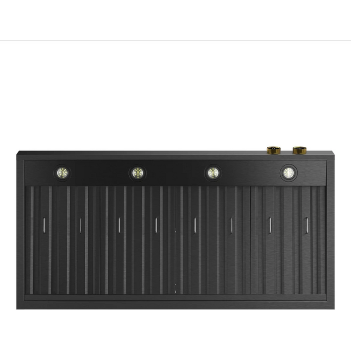 Kucht 48" Wall Mount Range Hood KRHG480-GL-C