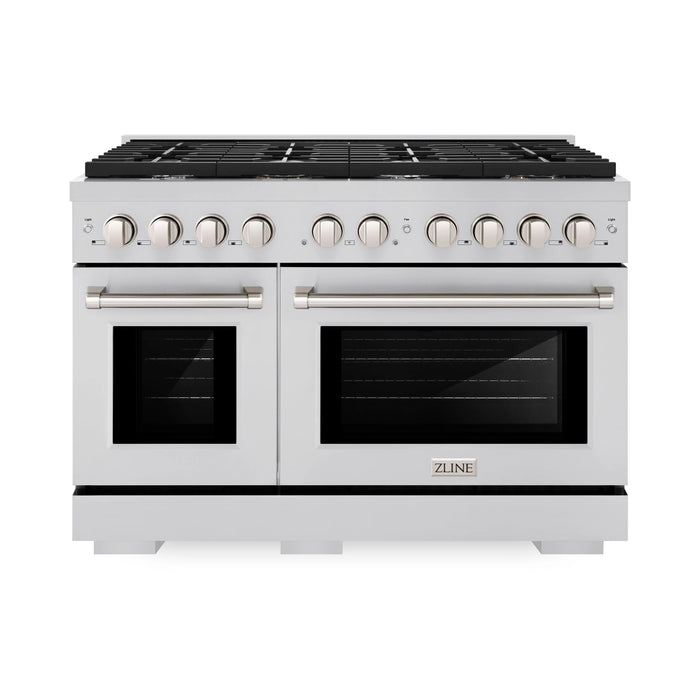 ZLINE 48"Paramount Dual Fuel Range Stainless Steel, SDR48