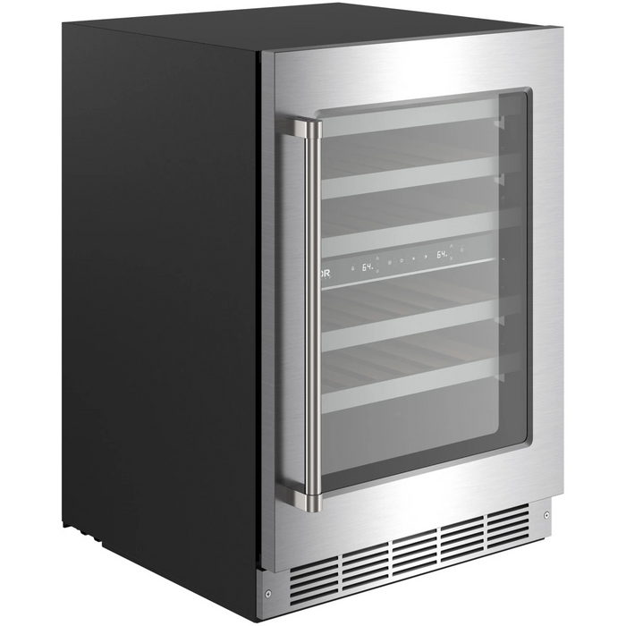 THOR 24" Built-In/Freestanding Dual Zone Wine Cooler with 46 Wine Bottle Capacity TWC24UD