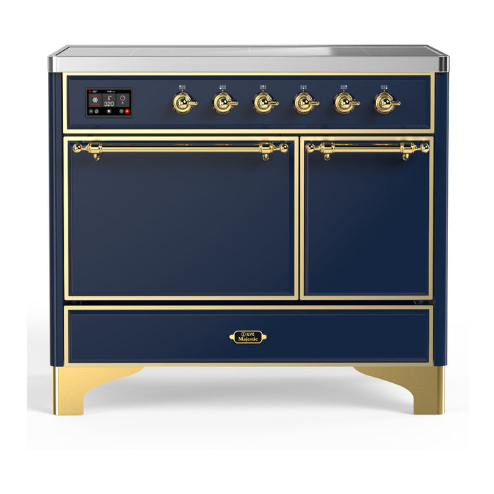 ILVE 40"Majestic III Induction Range, UMDIB40QNR3 — UMDIB40QNR3AWB