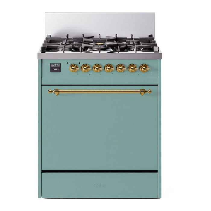 ILVE Nostalgie II 30" Dual Fuel Range UP30QNMPMMB