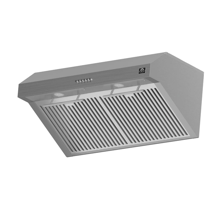 FORNO Espresso Bari 30" 400 CFM Under Cabinet Range Hood FRHUC5255-30