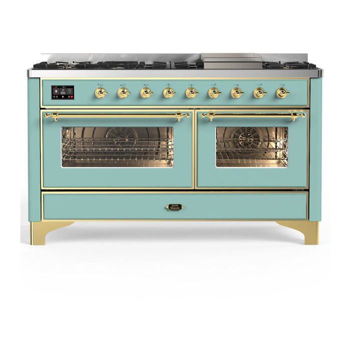ILVE Majestic III 60" Dual Fuel Range UM60FNR3MM