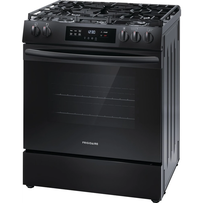 Frigidaire 30" Freestanding/Slide-In Gas Range FCFG3062AB