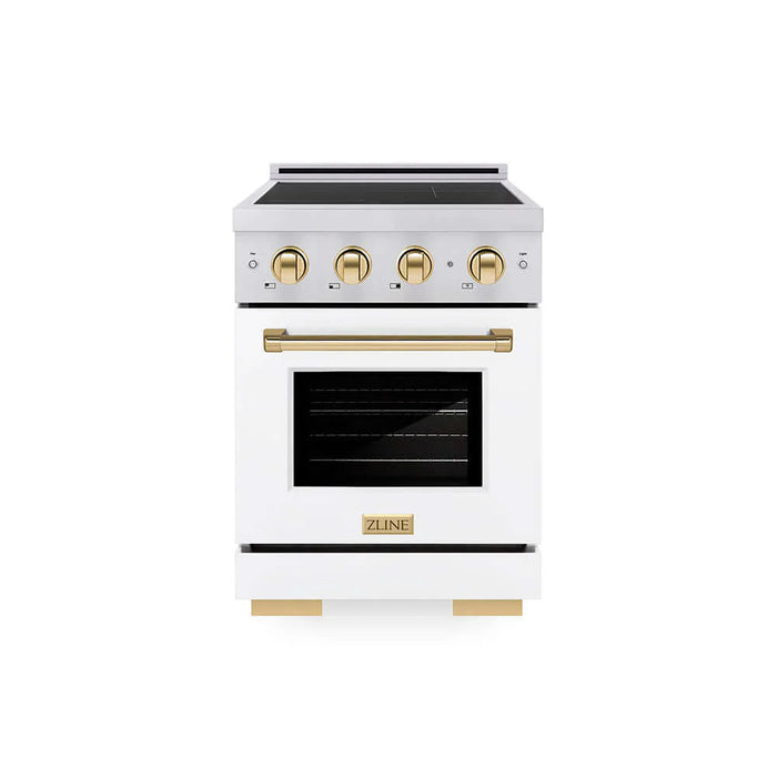 ZLINE Paramount Induction Range, Cooktop, Electric Convection Oven SINRZ-WM