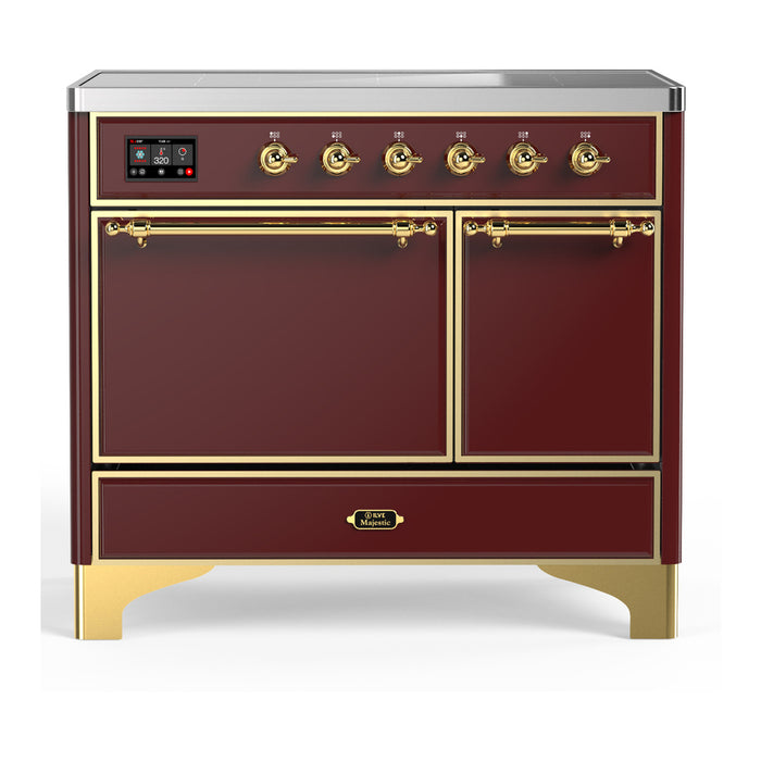 ILVE 40"Majestic III Induction Range, UMDIB40QNR3 — UMDIB40QNR3AWB