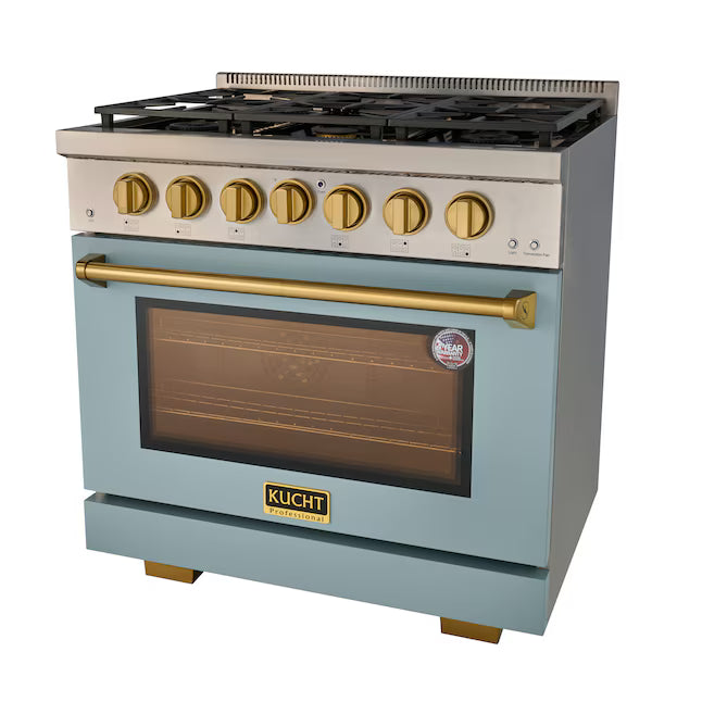 KUCHT 36" Natural Gas Range, KFX3600X-6AAG