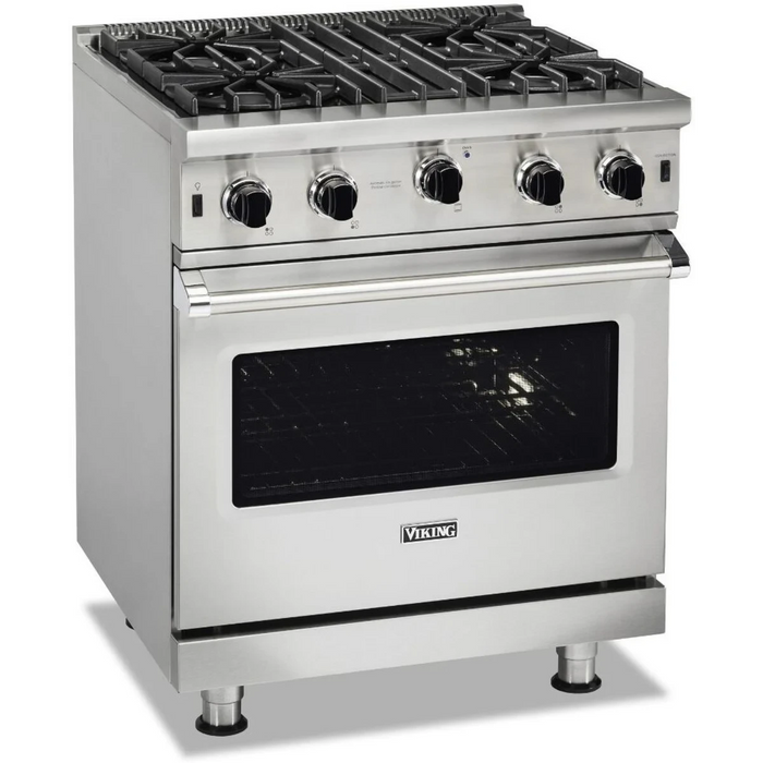 Viking® 5 Series 30" Stainless Steel Pro Style Range VGIC53024BSS