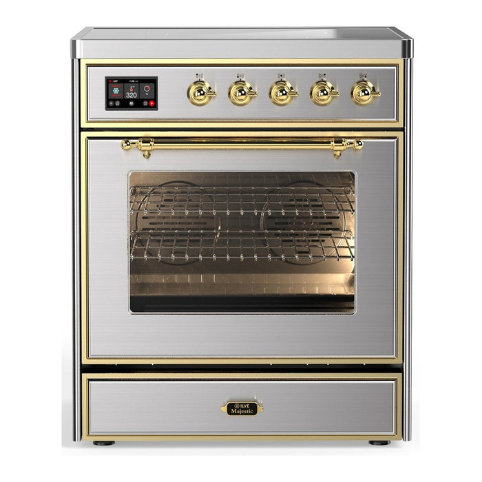 ILVE Majestic III 30"Induction Range UMIB30NR3 — UMIB30NR3AWB