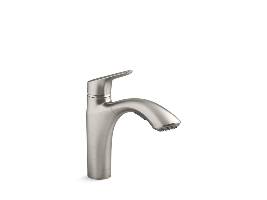 KOHLER Rival Pull-out kitchen sink faucet with two-function sprayhead K-30468
