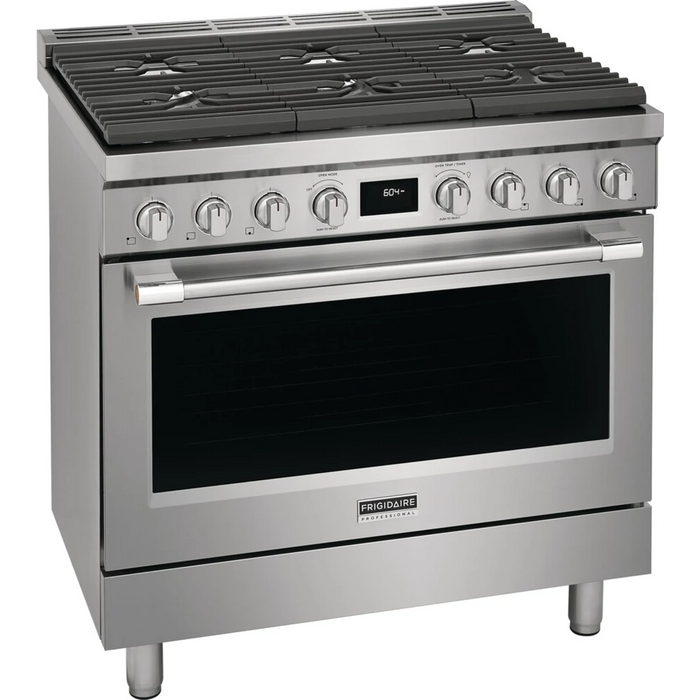 Frigidaire 36" Freestanding Dual Fuel Range PCFD3670AF