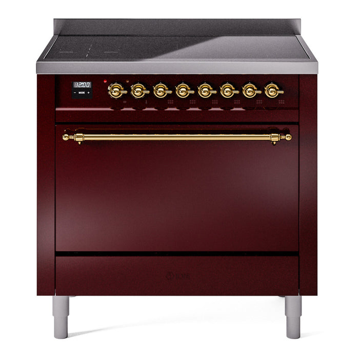 ILVE 36"Nostalgie II Freestanding Induction Range UPI366QNMP — UPI366QNMPAWB