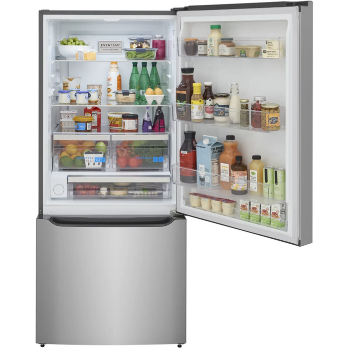 Frigidaire 30" Freestanding Bottom Freezer Refrigerator GRBN2012AF