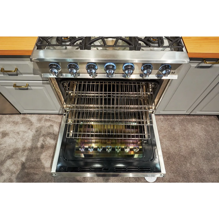 Hestan 36" Freestanding Professional Gas Range, KRG365LP