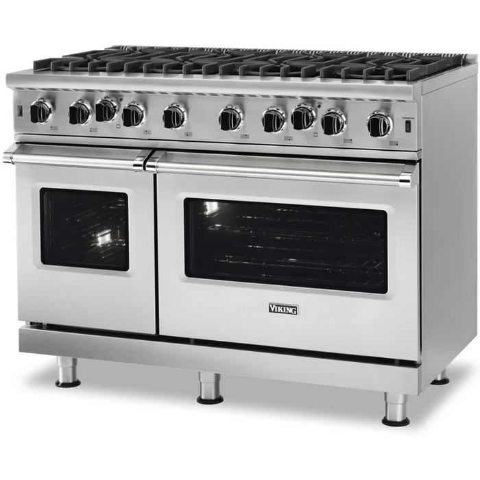 Viking® 5 Series 48" Stainless Steel Pro Style Range VGIC54828BSSLP