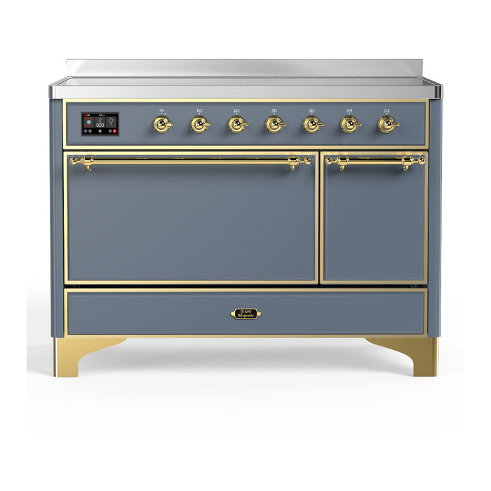 ILVE 48"Majestic III Induction Range, UMIB48QNR3 — UMIB48QNR3AWB
