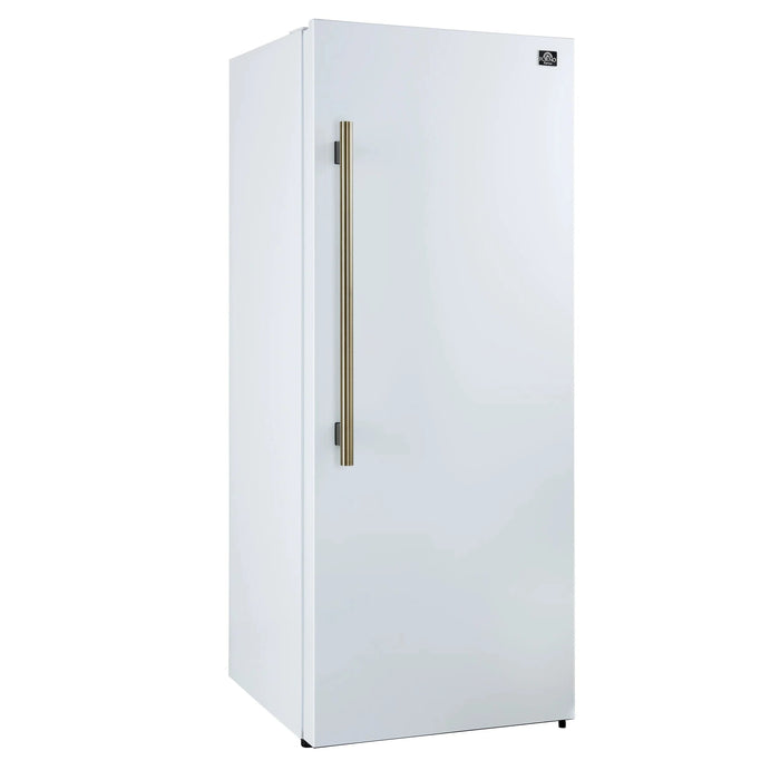 FORNO Maderno 32" Right Swing Convertible Refrigerator  FFFFD1722-32RMG-WHT