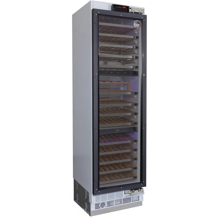 Kucht 24" Built-In Panel Ready Three-Zone Wine Cooler K240W