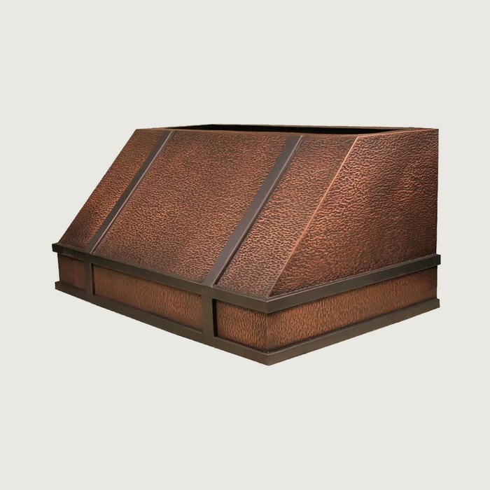 Custom Copper Box Range Hood - CHBX01