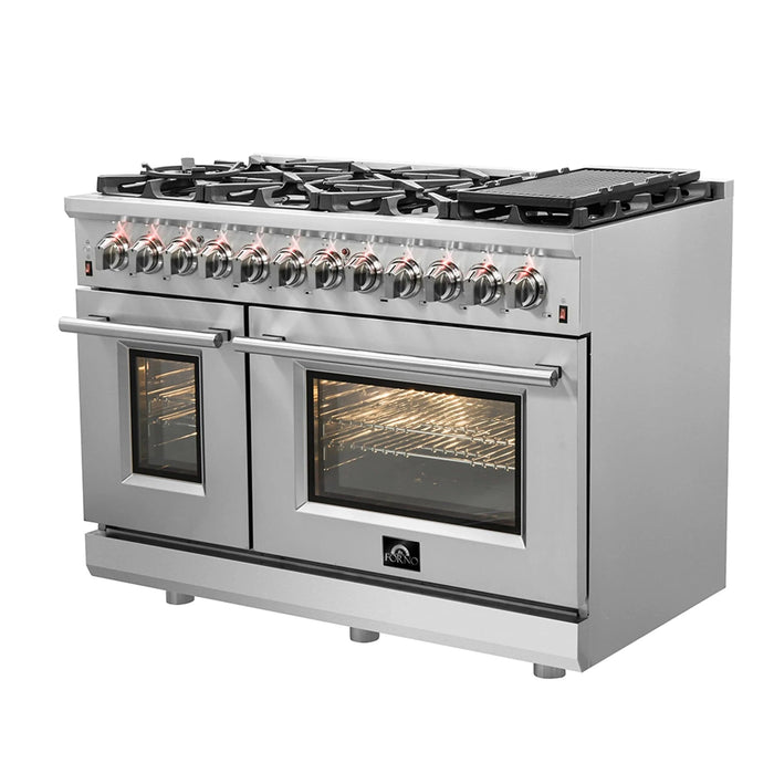FORNO Massimo 48" Dual Fuel Range FFSGS6125-48