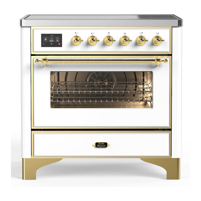 ILVE 36"Majestic III Induction Range, UMIB36NR3 — UMIB36NR3AWB