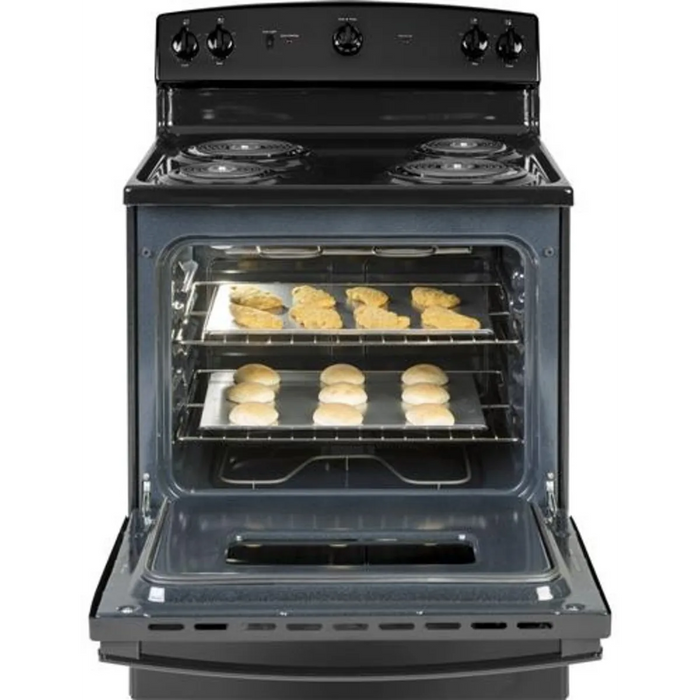 GE 30" Freestanding Electric Range, JBS160DMBB
