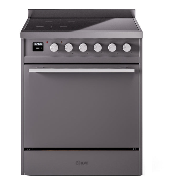 ILVE 30"Professional Plus Induction Range, UPI304QMP — UPI304QMPWH