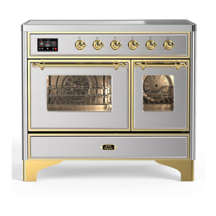 ILVE 40"Majestic III Induction Range, UMDIB40NR3 — UMDIB40NR3AWB