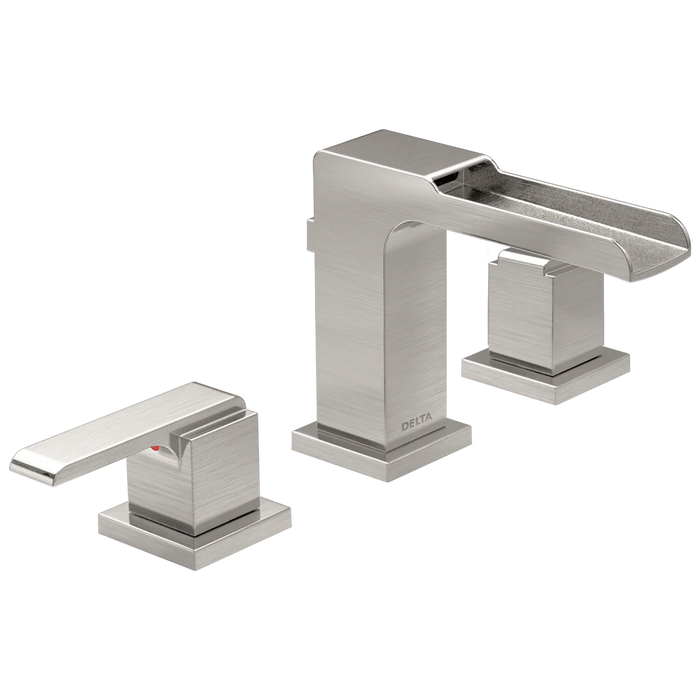 Delta Ara Two Handle Widespread Channel Bathroom Faucet 3568LF