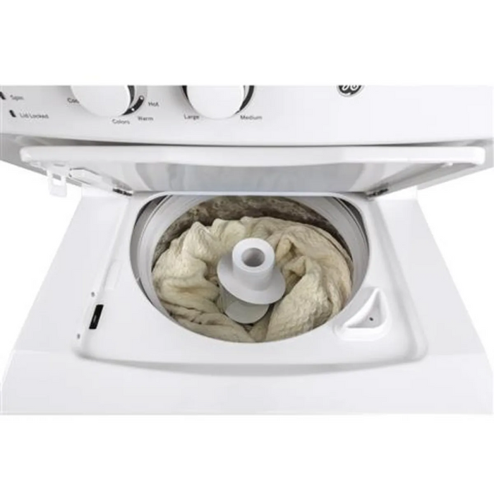 GE 27" Electric Laundry Center, GUD27ESSMWW