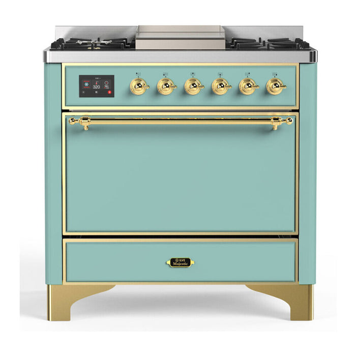 ILVE Majestic III 36" Dual Fuel Range UM36FQNR3MM