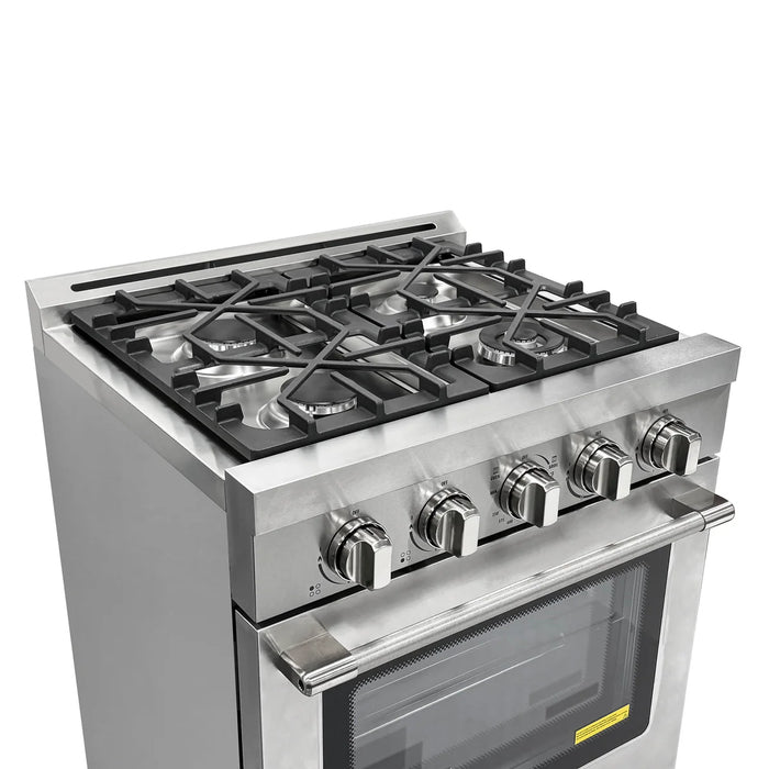 UNIQUE 30" Off-Grid Propane Gas Range, UGP-R30OTHLPSS