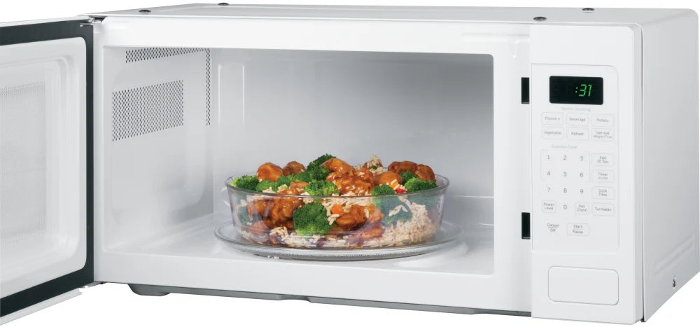 GE Profile 24" Countertop Microwave Oven, White PEM31DFWW