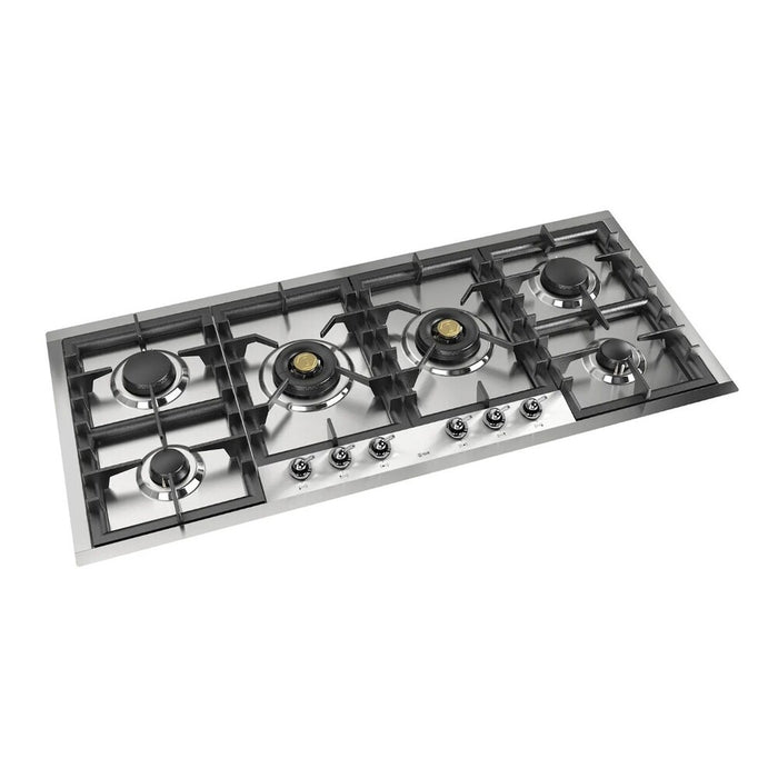 ILVE Nostalgie II 48" Built-In Gas Cooktop UHCPT125NSSC