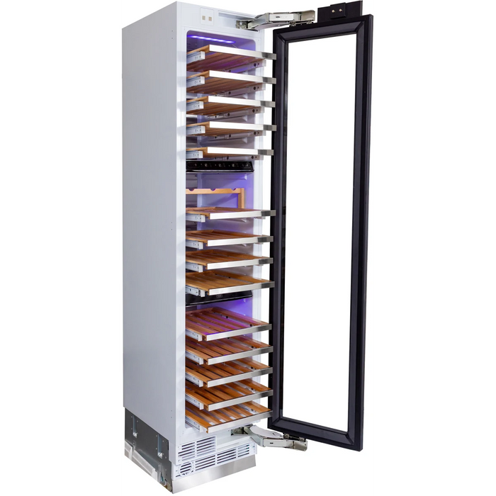 Kucht 18" Built-In Panel Ready Three-Zone Wine Cooler K180W
