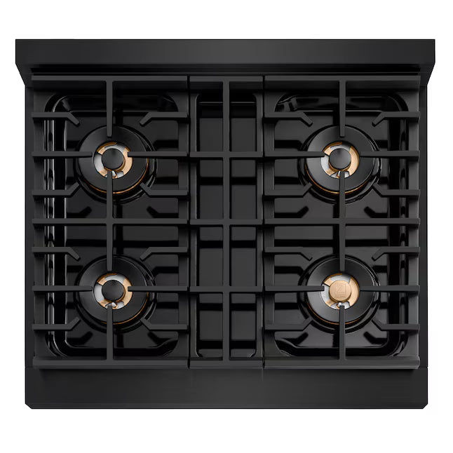 ZLINE 30" Convection Oven Freestanding Dual Fuel Range PSDRBL-30-KST