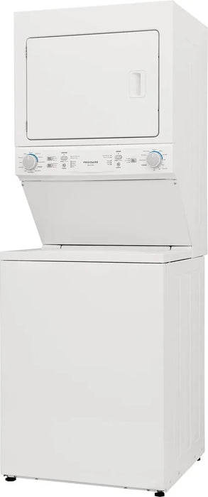 Frigidaire 27" Long Vent Stacked Laundry Center ,White, FLCE7523AW