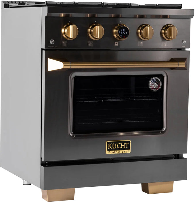 Kucht 30" Freestanding Dual Fuel Range  KXD30