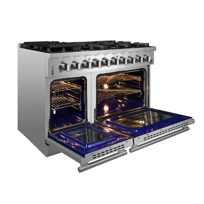 FORNO Massimo 48″ Gas on Gas Range FFSGS6239-48