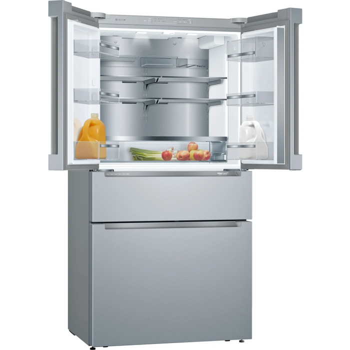 BOSCH 36" Counter Depth French Door Smart Refrigerator, B36CL80ENS