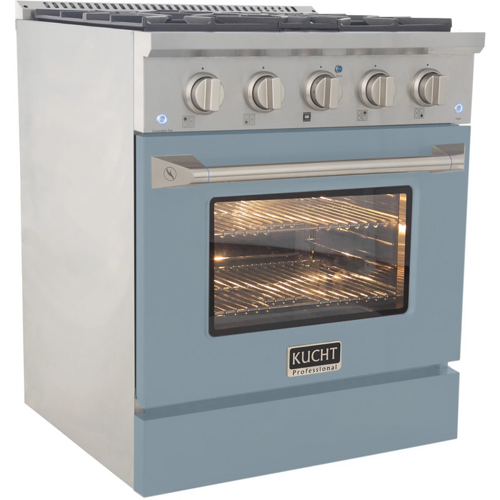 KUCHT 30" Freestanding Gas Range, KNG301-LE